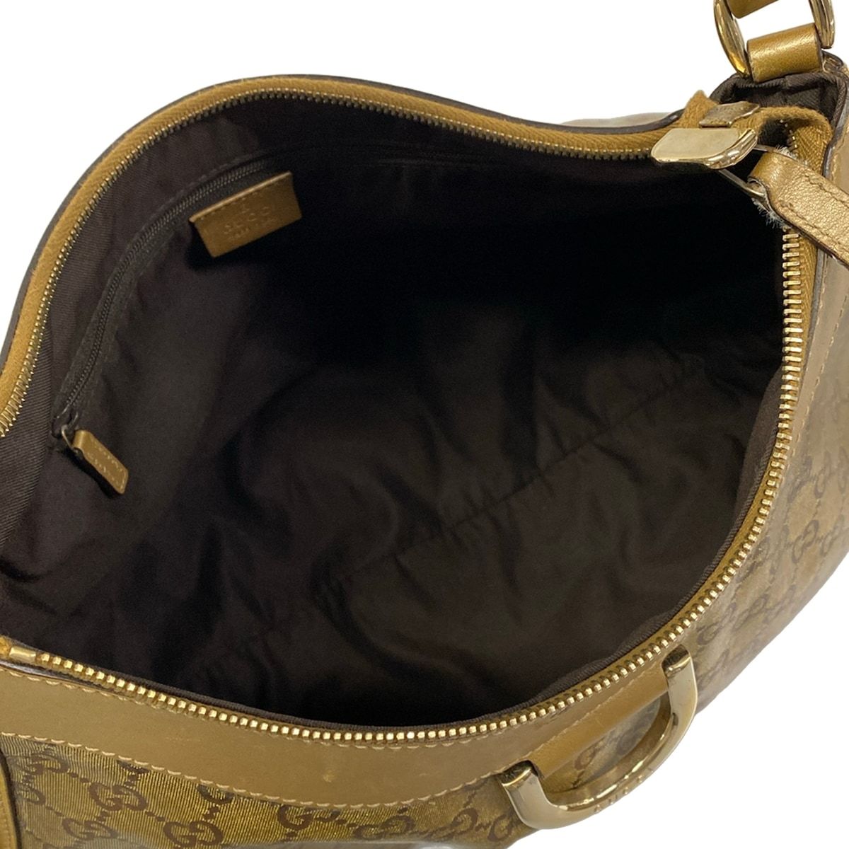 Gucci Shoulder Bag Abbey GG Pattern Blanc Leather — view 7