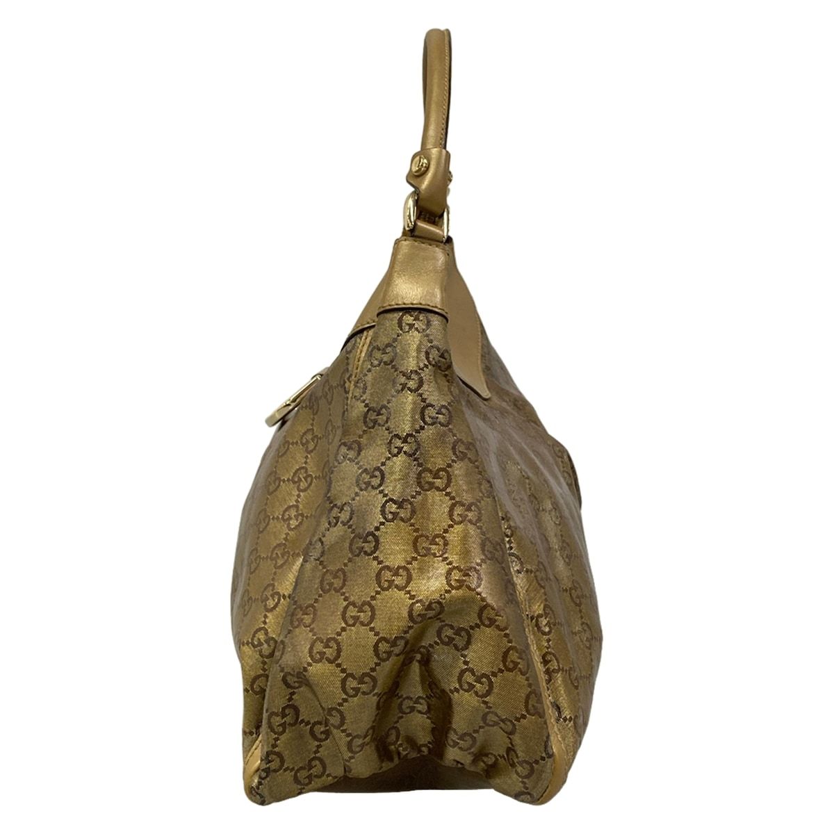 Gucci Shoulder Bag Abbey GG Pattern Blanc Leather — view 4