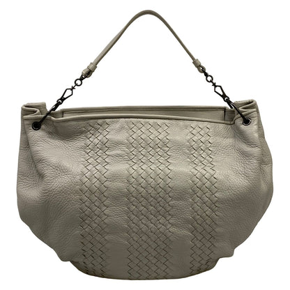 Bottega Veneta Handbag Cervo Light Gray Leather — view 3