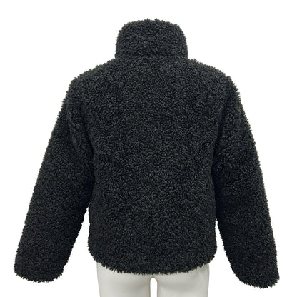 Moncler Down Jacket 00 XS Bridoire Black Faux Shearling Winter — view 2