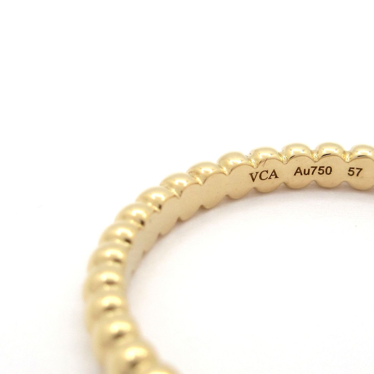 Van Cleef & Arpels Ring 57 Perlee Gold Pearl Small — view 5