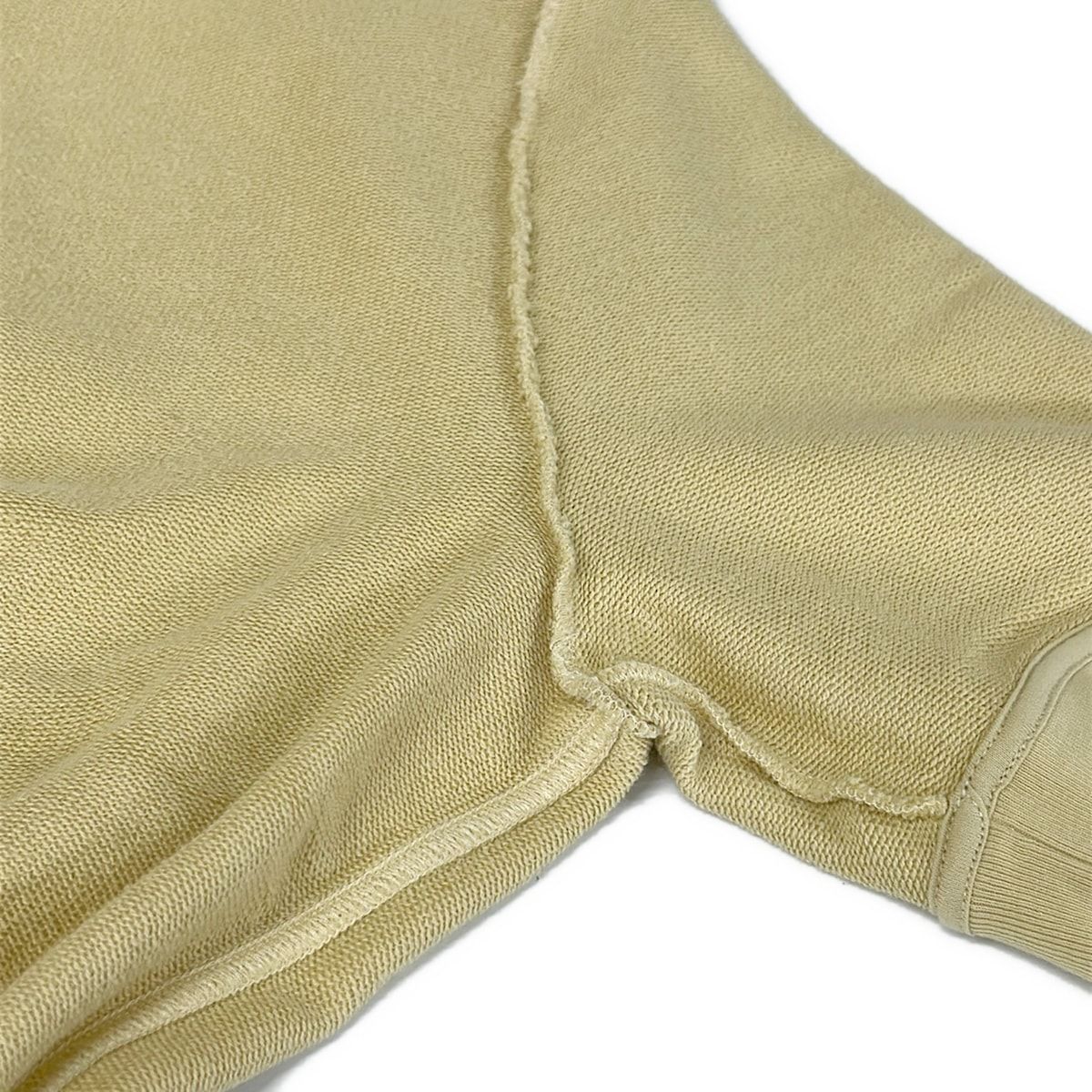 Hermes Short Sleeve T-Shirt S Round Neck Vanille Crew Cotton — view 8