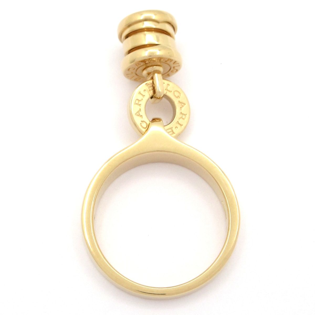 Bvlgari Ring Element 18k Yellow Gold Diamond Carat — view 4