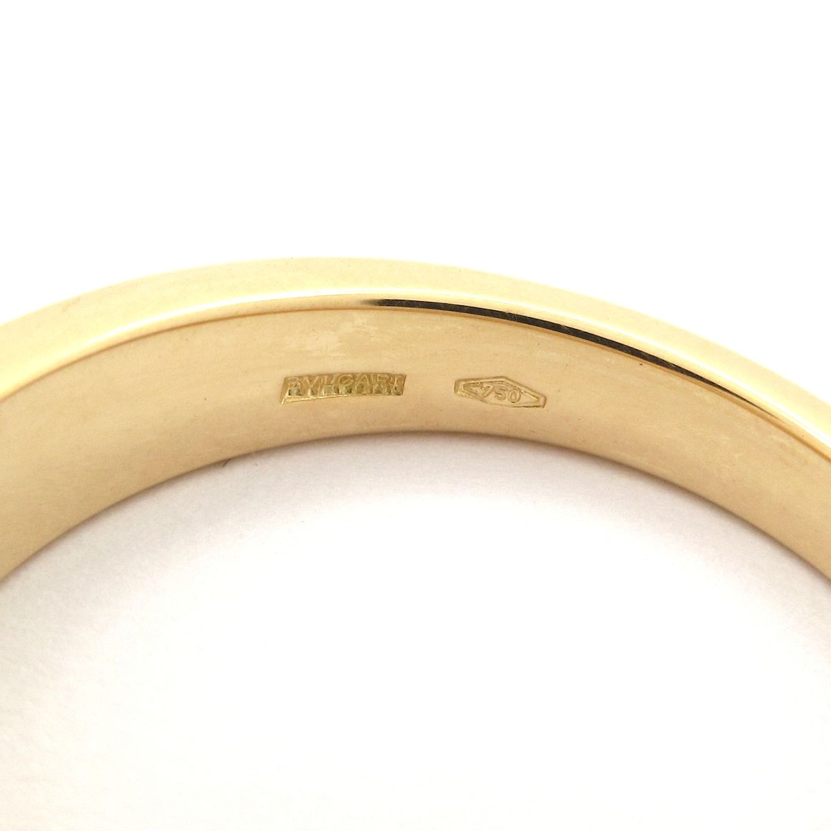 Bvlgari Ring Element 18k Yellow Gold Diamond Carat — view 5