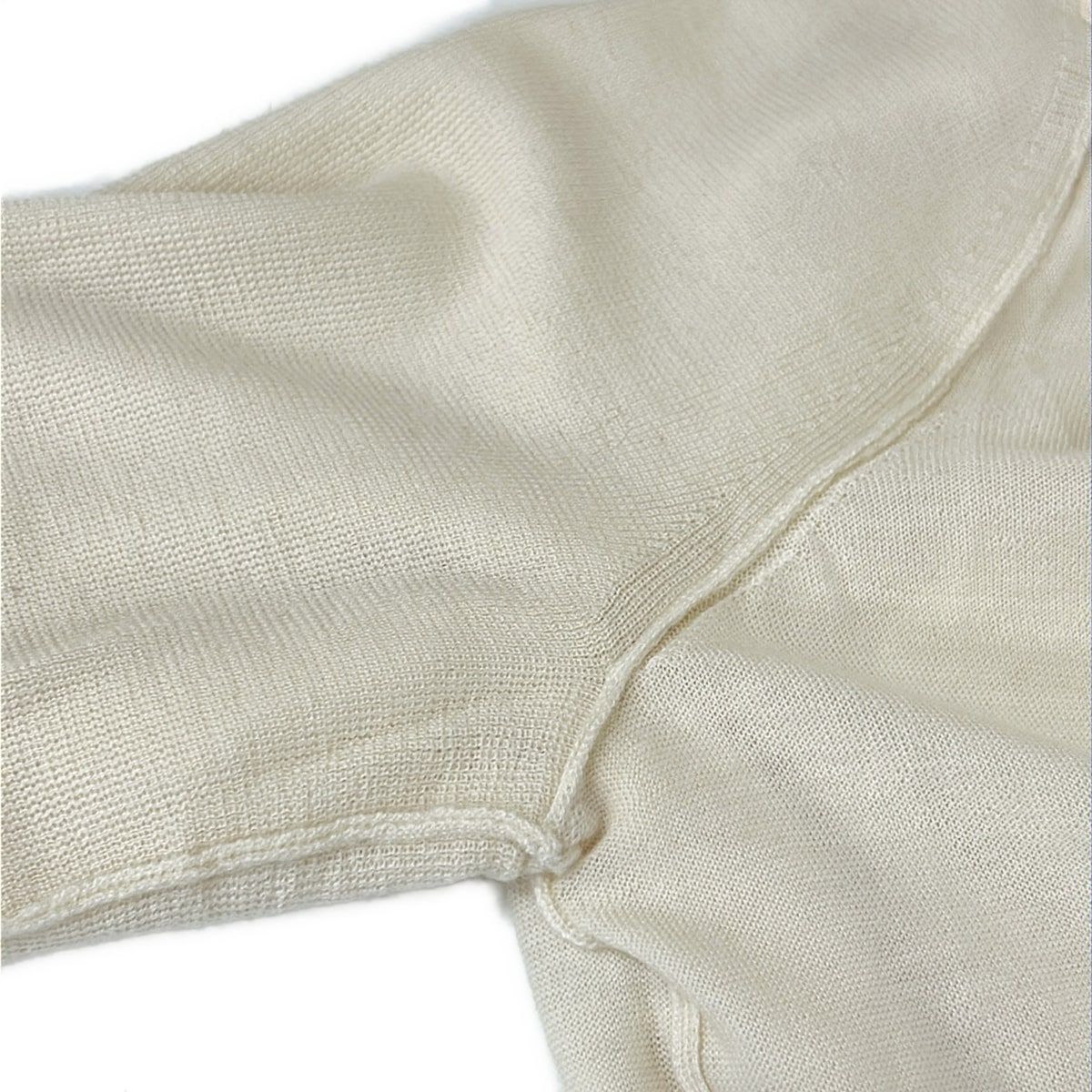 Chanel Long Sleeve Sweater 36 S Ivory Turtleneck Cashmere — view 9