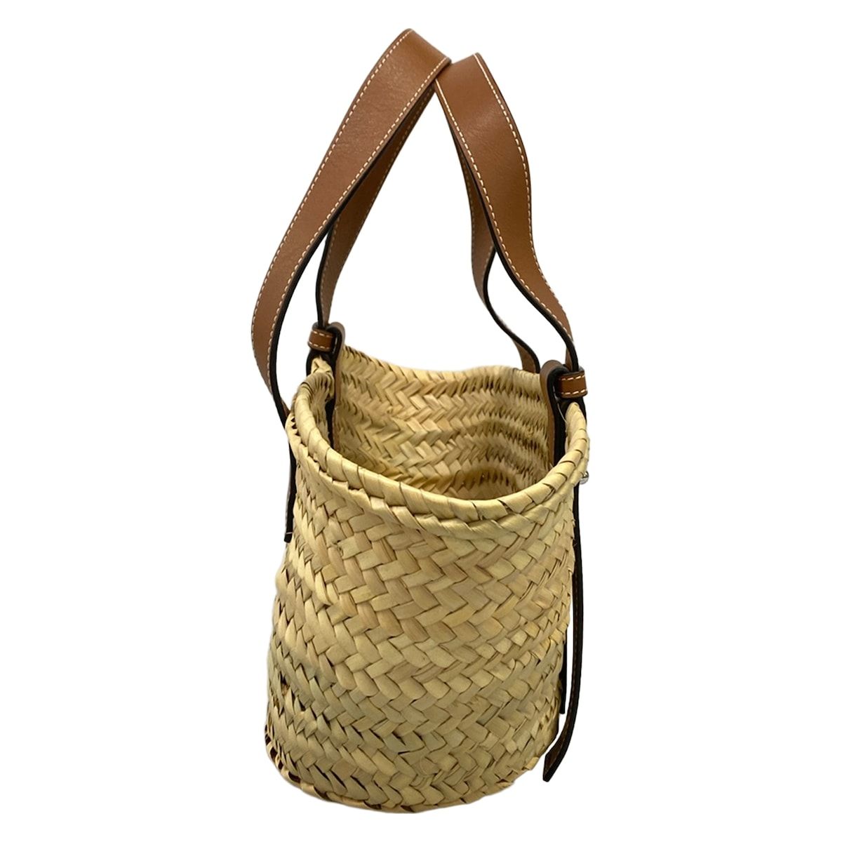 Loewe Tote Basket Beige Brown Leather — view 2