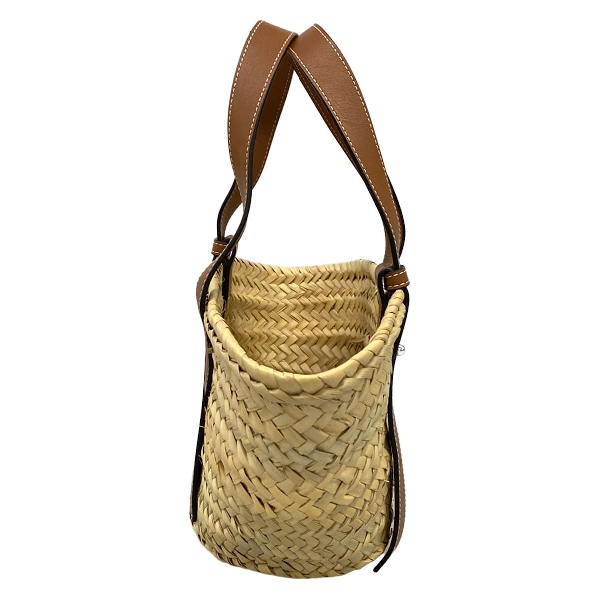 Loewe Tote Basket Beige Brown Leather — view 4