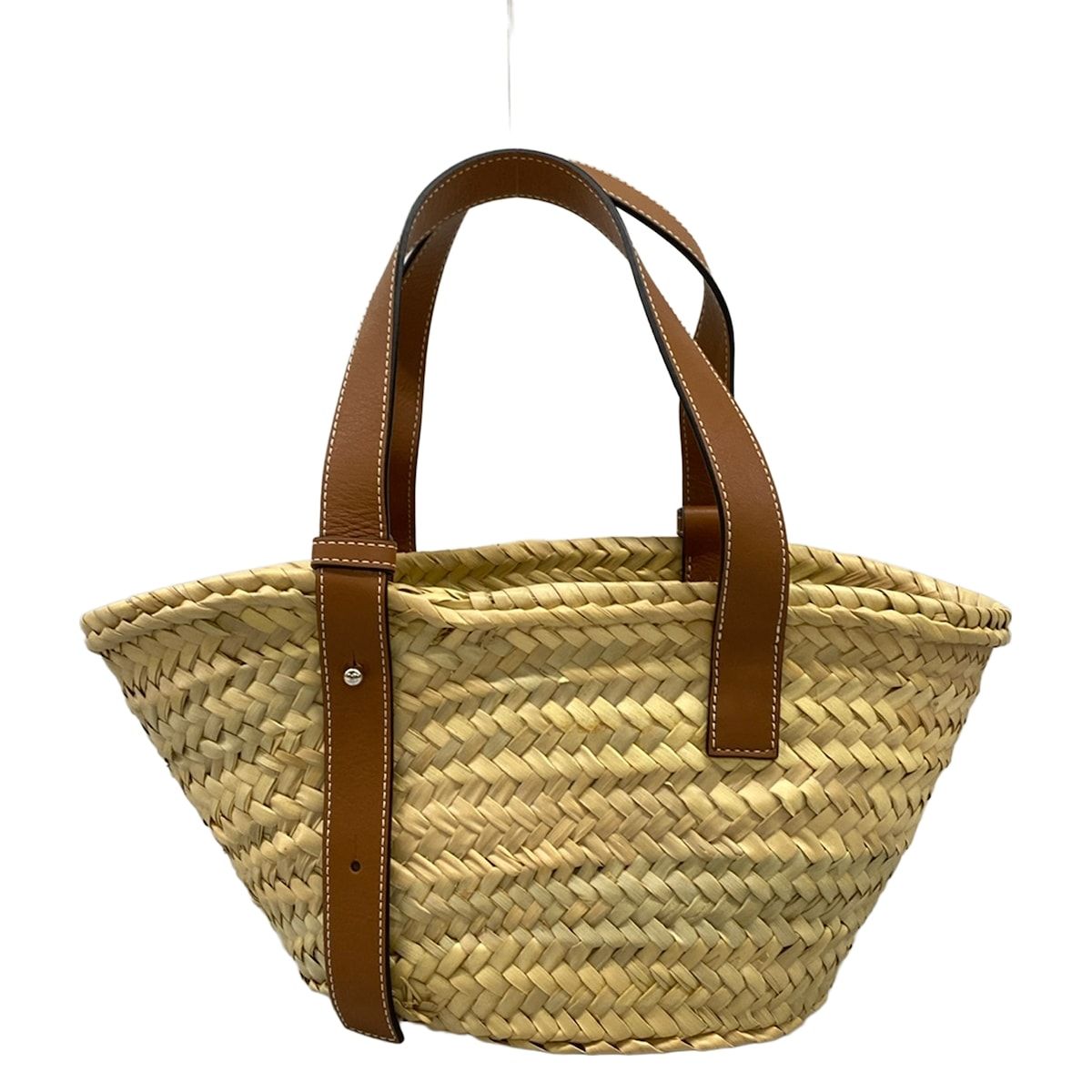 Loewe Tote Basket Beige Brown Leather — view 3