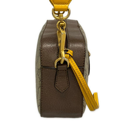 Gucci Shoulder Bag Neo Vintage GG Supreme Dark Brown Ivory Multi Leather — view 2
