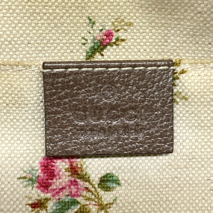 Gucci Shoulder Bag Neo Vintage GG Supreme Dark Brown Ivory Multi Leather — view 8