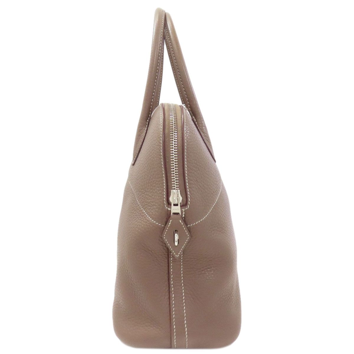Hermes Bolide 31 Etoupe Silver Handbag Taurillon — view 3