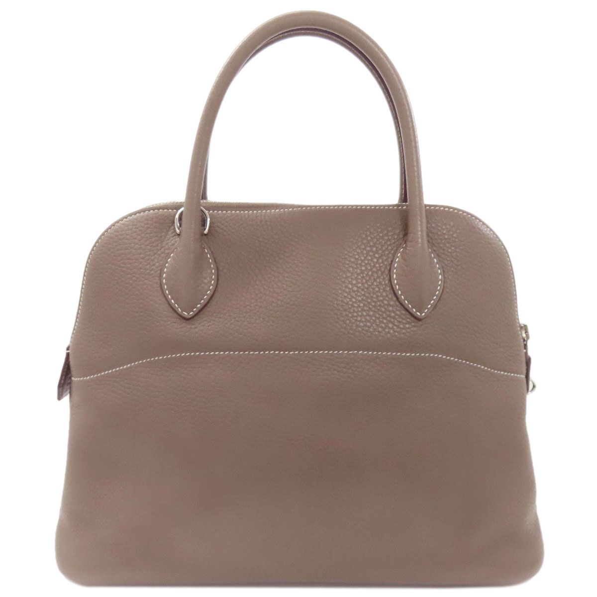 Hermes Bolide 31 Etoupe Silver Handbag Taurillon — view 2
