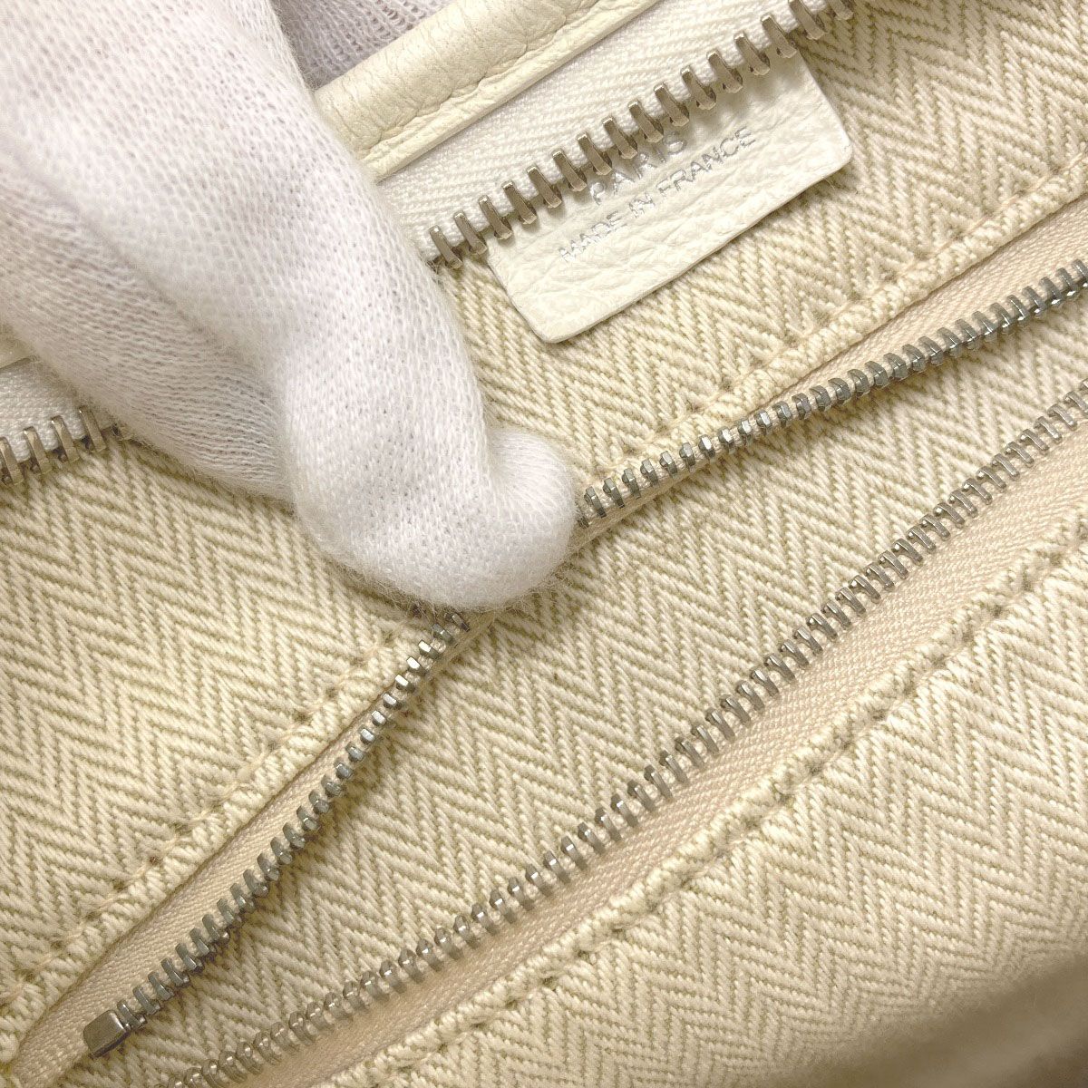 Hermes Gao Bag Shoulder Silver Bag Calf — view 9