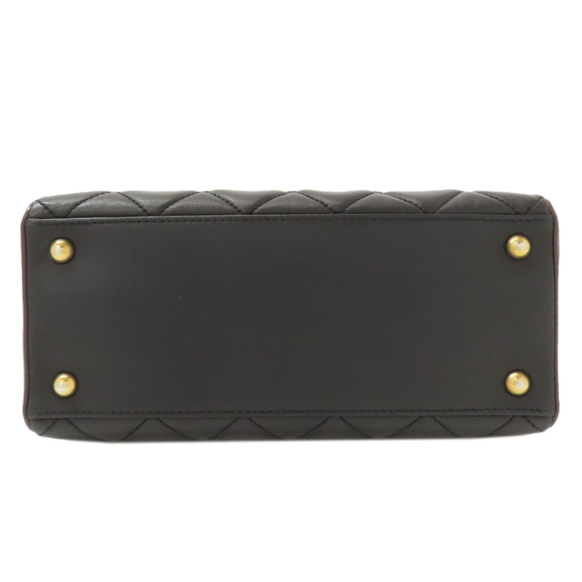 Chanel Chain Shoulder Quilted Gold Bag Lambskin — view 4