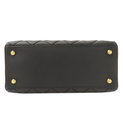 Chanel Chain Shoulder Quilted Gold Bag Lambskin — view 4