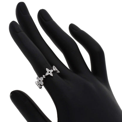 Louis Vuitton Fine Dantel Diamond 50 Ring 18k White Gold — view 6