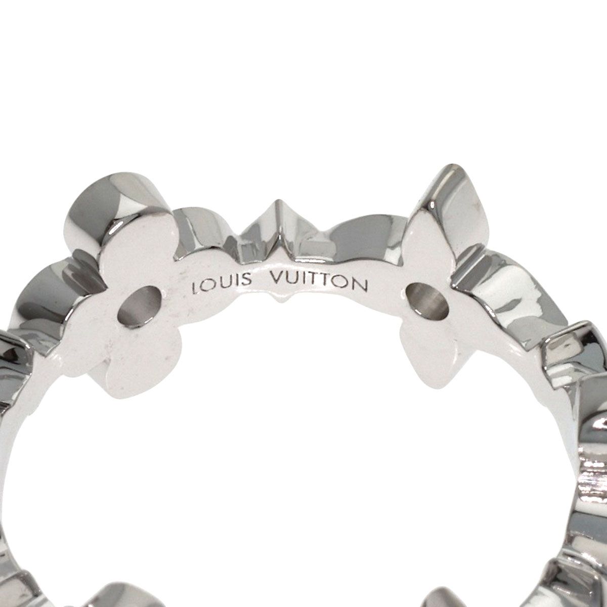 Louis Vuitton Fine Dantel Diamond 50 Ring 18k White Gold — view 5