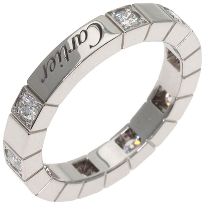 Cartier Lanier Half Diamond 49 Ring 18k White Gold — view 2