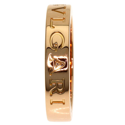 Bvlgari Essential Band Diamond Ring 18k Pink Gold — view 3