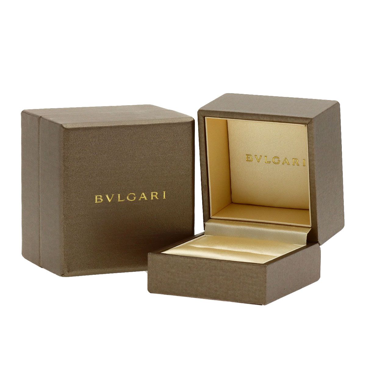 Bvlgari Essential Band Diamond Ring 18k Pink Gold — view 7