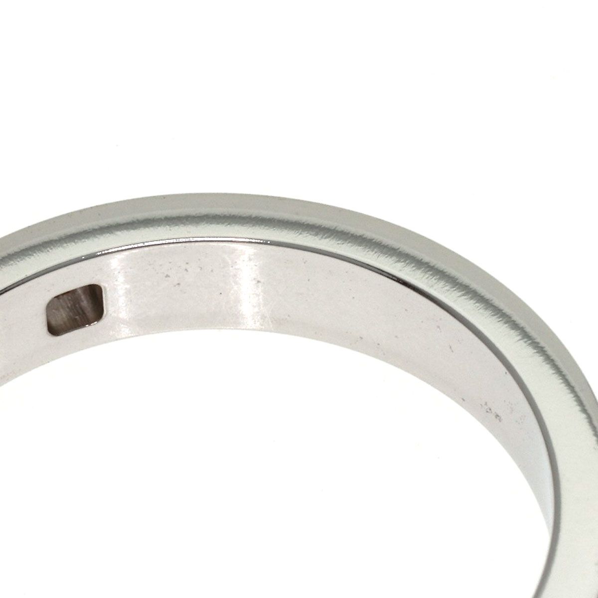 Bvlgari Essential Band Diamond Ring 18k White Gold — view 8