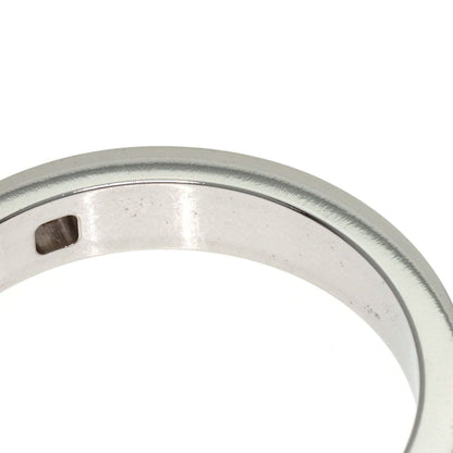 Bvlgari Essential Band Diamond Ring 18k White Gold — view 8
