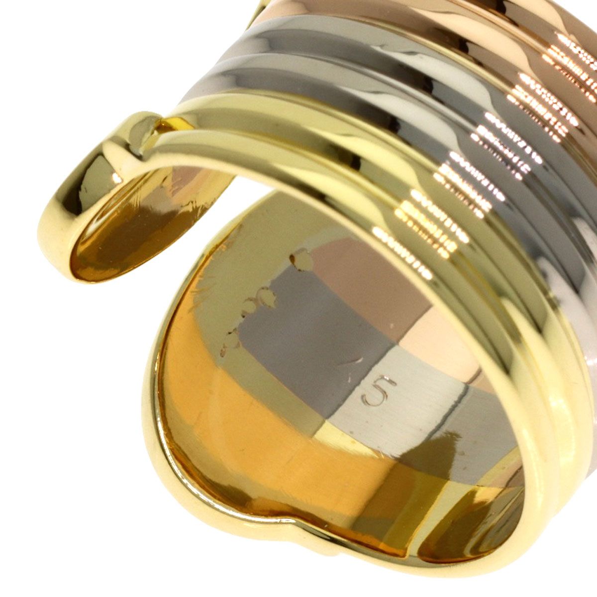 Cartier 2C LM 45 Ring 18k Yellow Gold 18k Pink — view 6