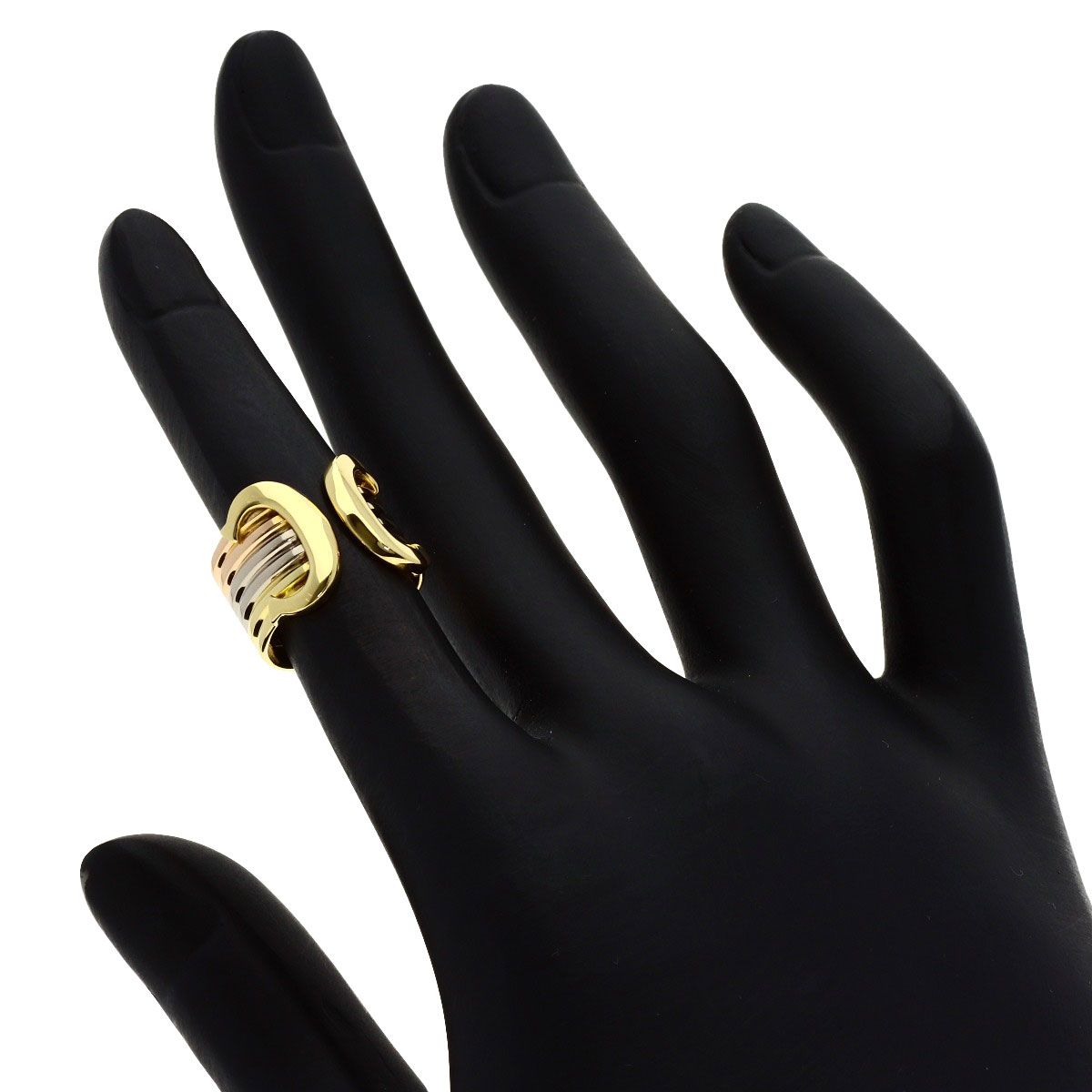 Cartier 2C LM 45 Ring 18k Yellow Gold 18k Pink — view 7