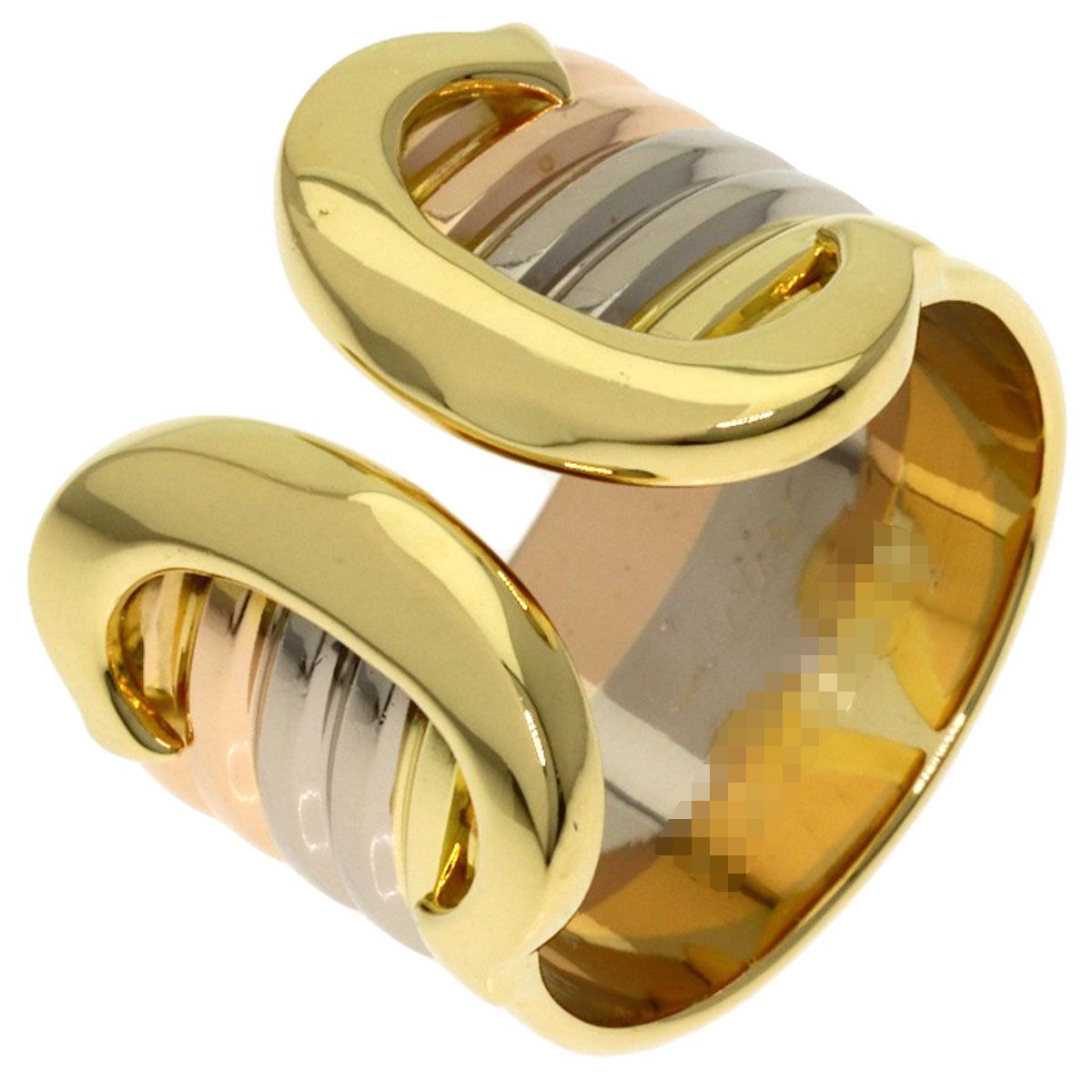 Cartier 2C LM 45 Ring 18k Yellow Gold 18k Pink — view 2
