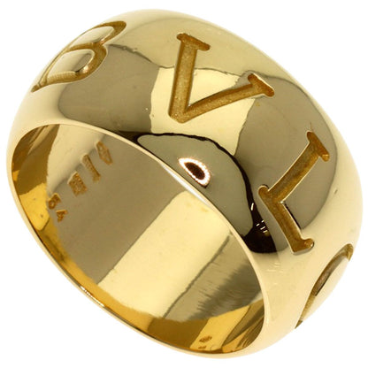 Bvlgari Mono Logo 54 Ring 18k Yellow Gold