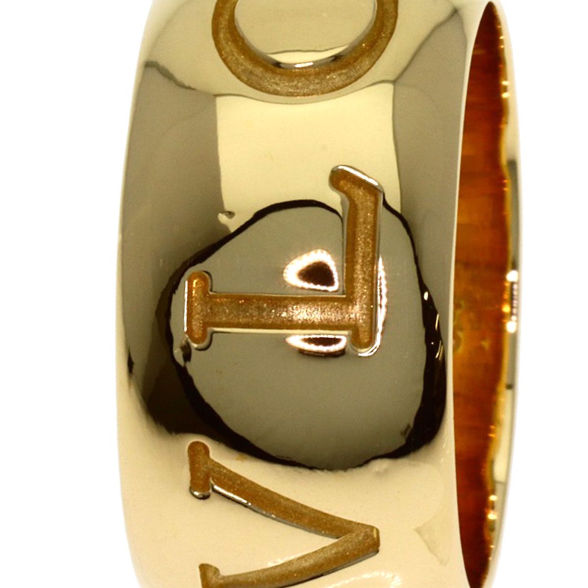 Bvlgari Mono Logo 54 Ring 18k Yellow Gold — view 6