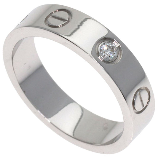 Cartier Mini Love Ring Diamond 45 18k White Gold