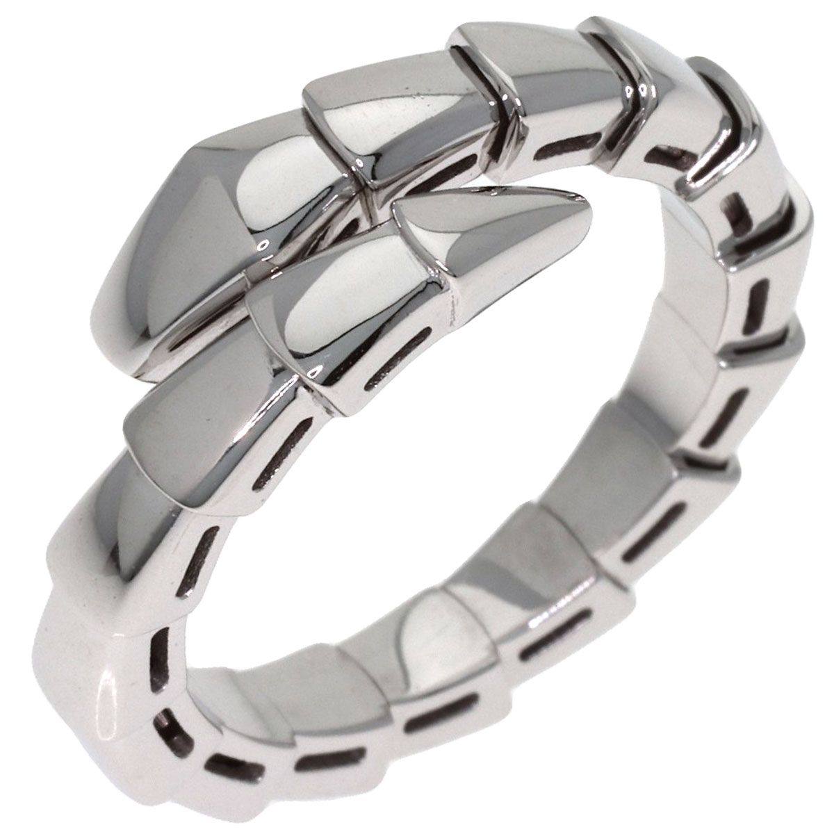 Bvlgari Serpenti Vipa-m Ring 18k White Gold — view 2