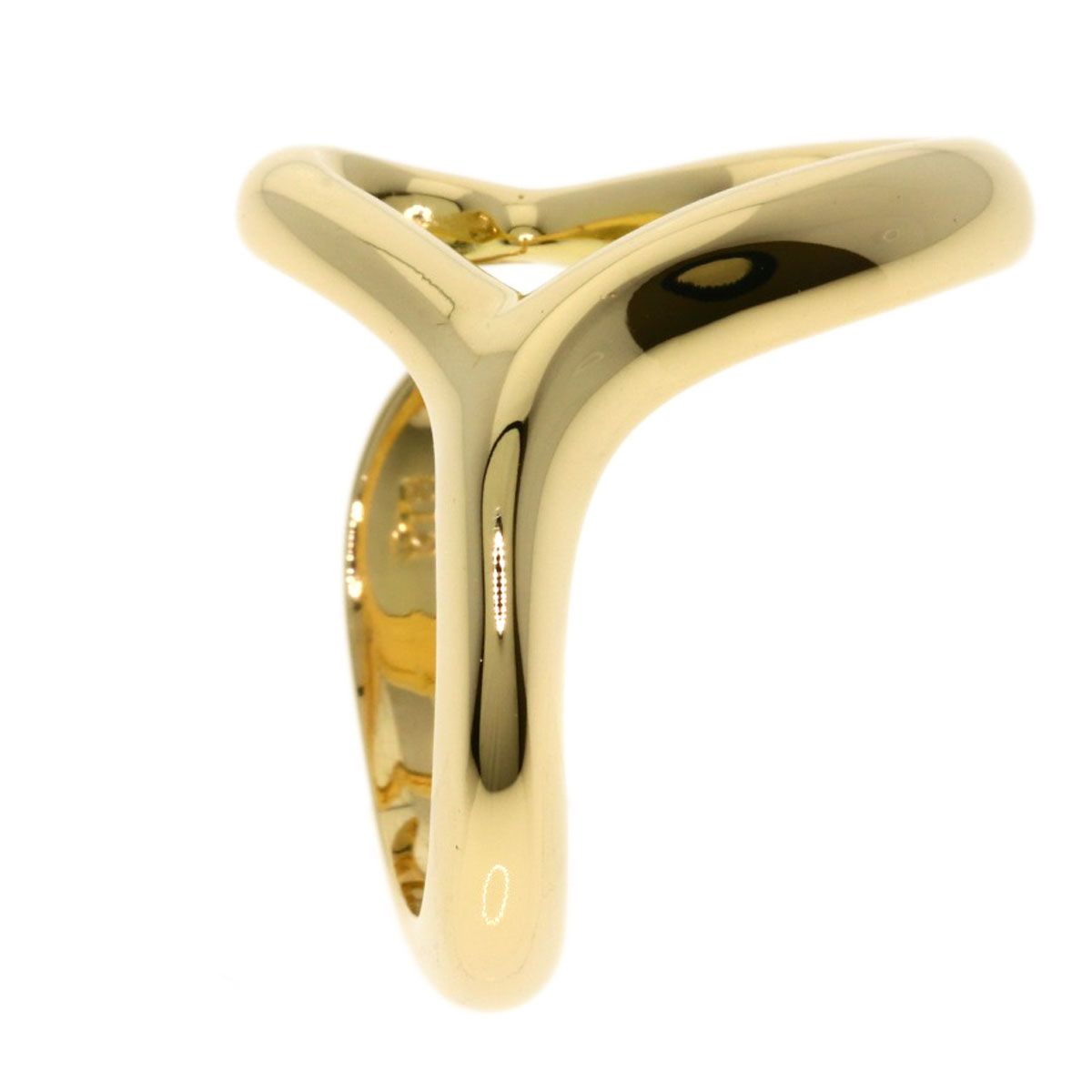 Tiffany & Co Open Heart Ring 18k Yellow Gold — view 3
