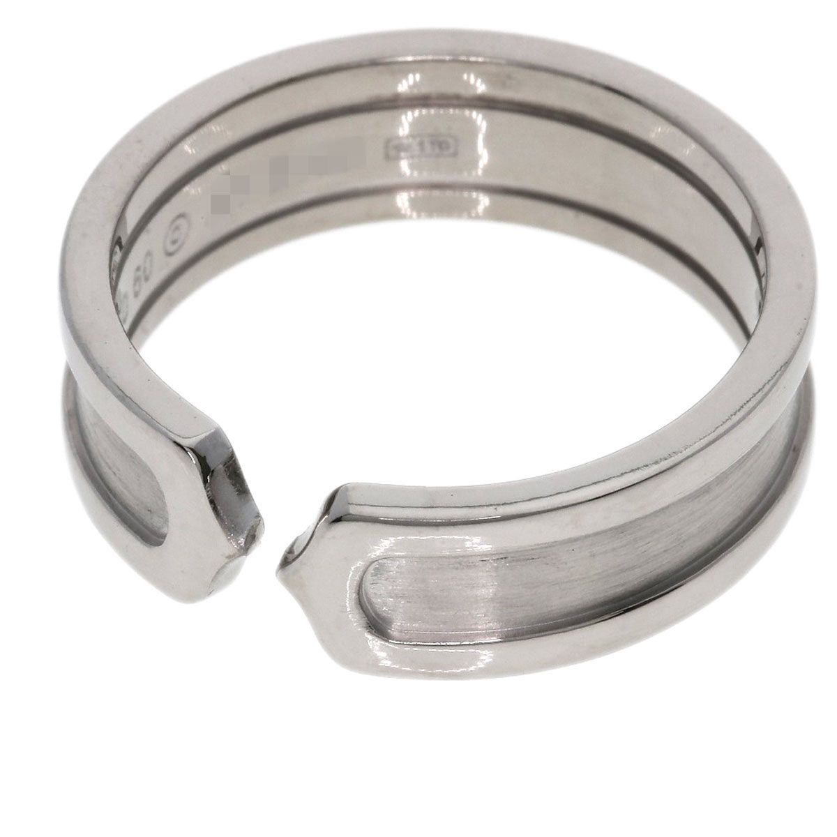 Cartier 60 Ring 18k White Gold — view 7