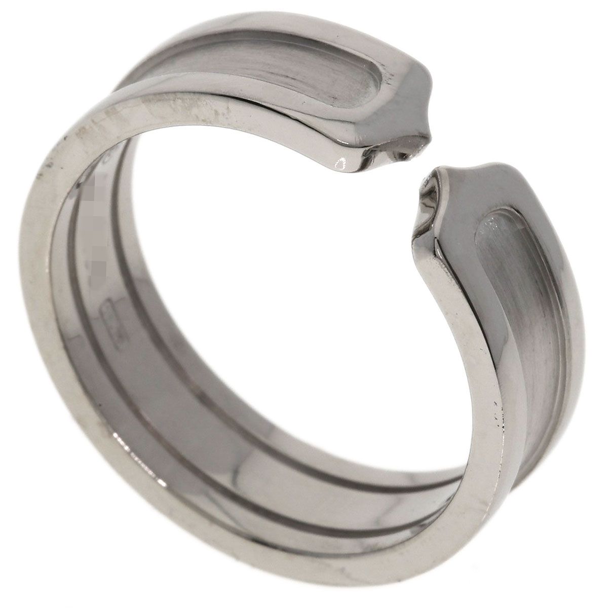 Cartier 60 Ring 18k White Gold