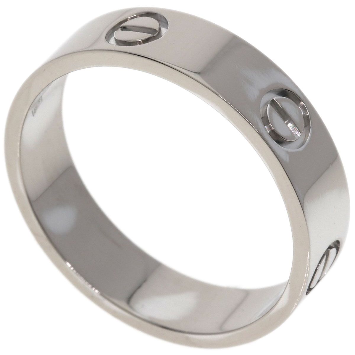 Cartier Love Ring 62 18k White Gold