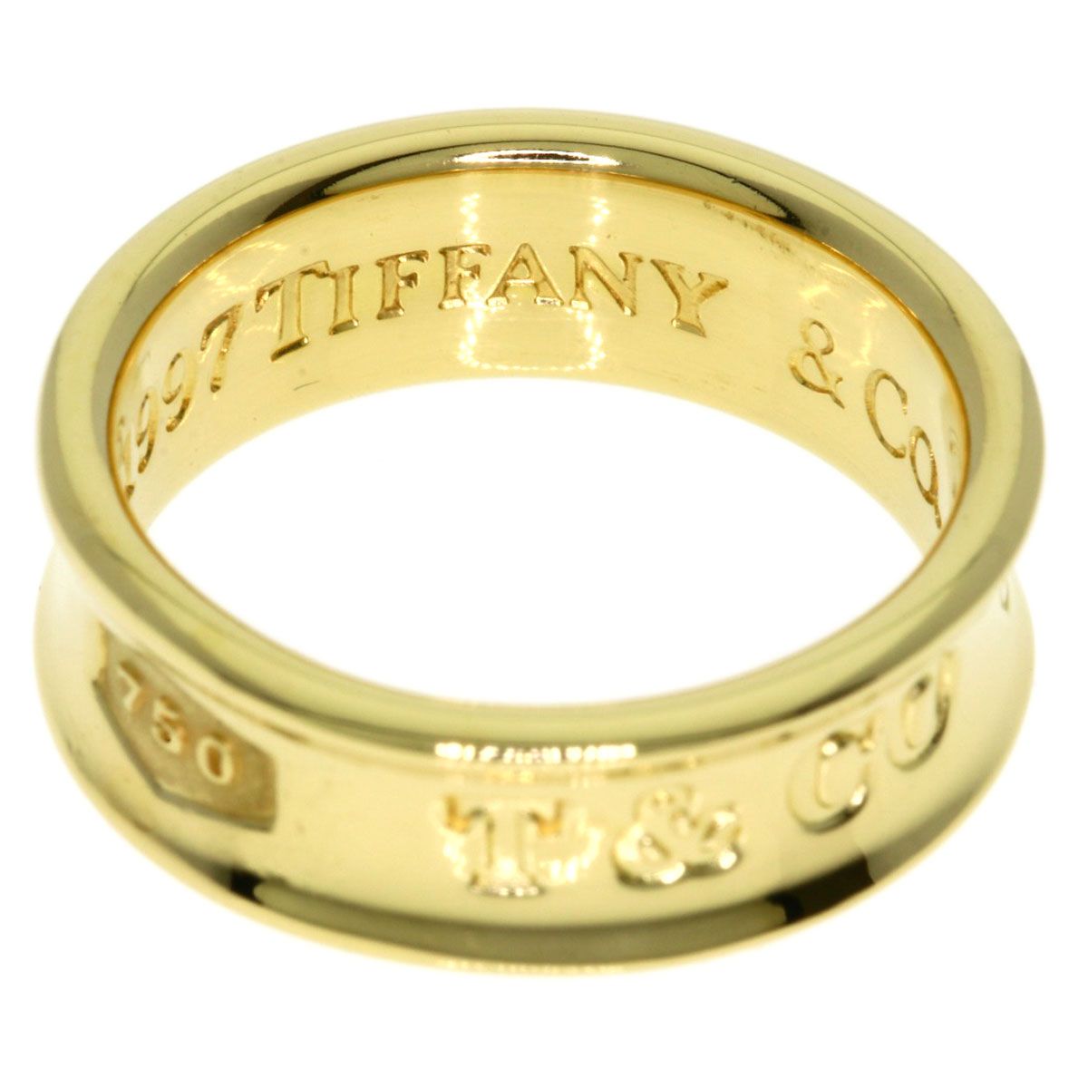 Tiffany & Co Narrow Ring 18k Yellow Gold — view 4