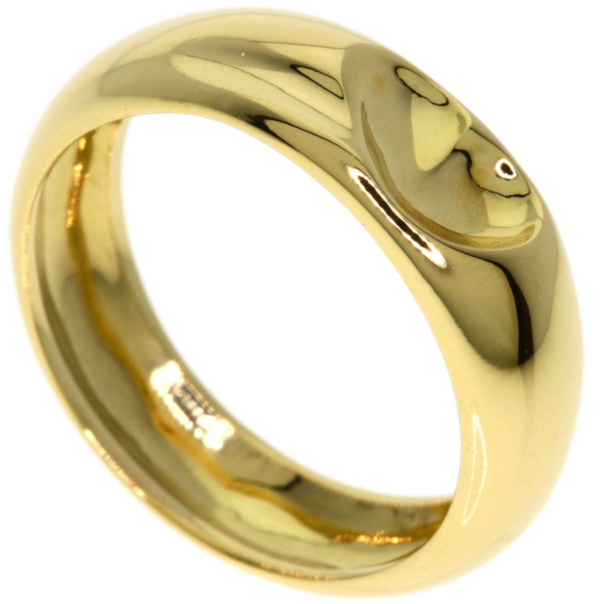 Tiffany & Co Full Heart Ring 18k Yellow Gold