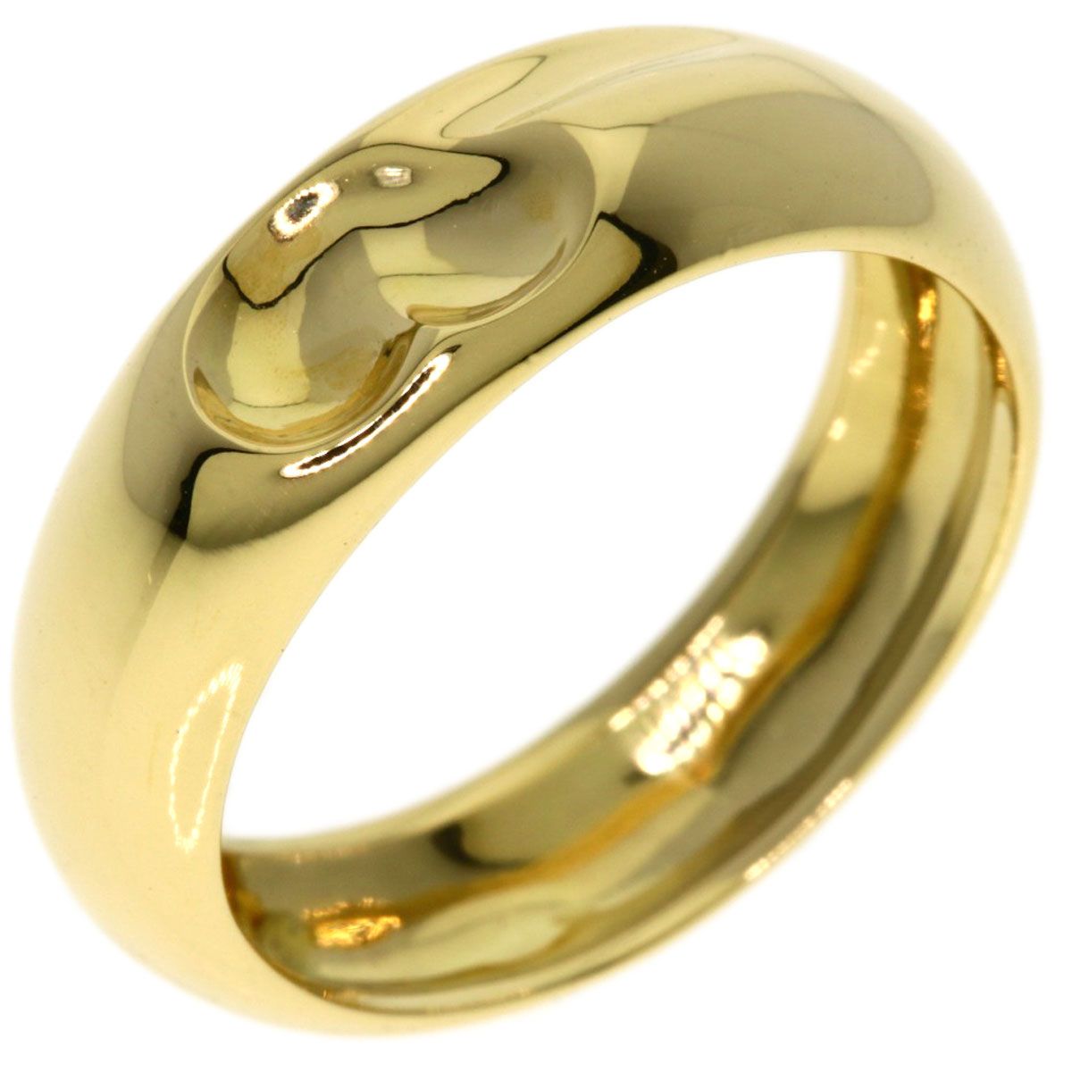 Tiffany & Co Full Heart Ring 18k Yellow Gold — view 2