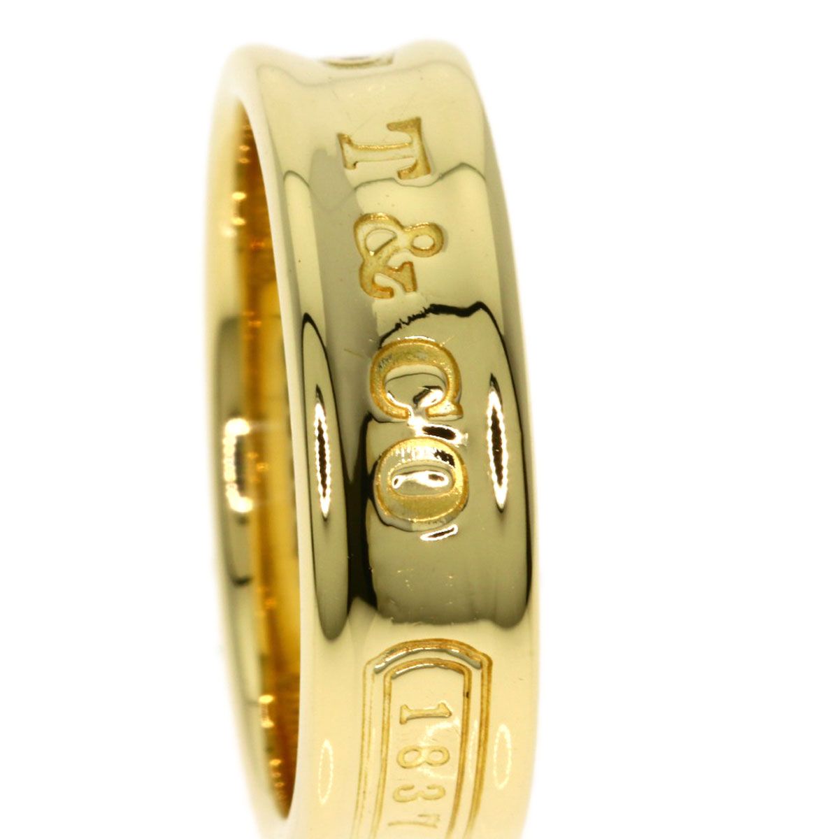 Tiffany & Co Narrow Ring 18k Yellow Gold — view 8