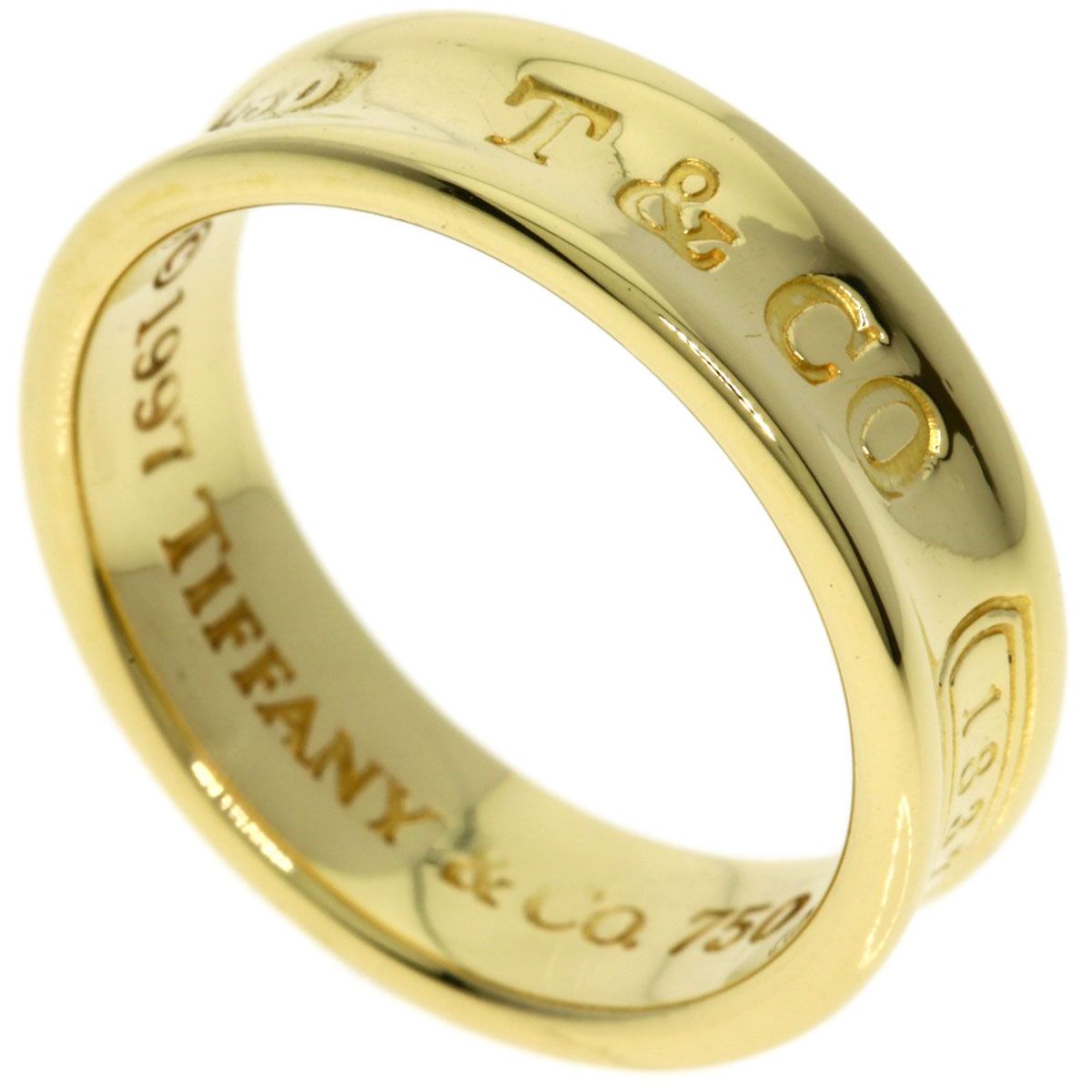 Tiffany & Co Narrow Ring 18k Yellow Gold