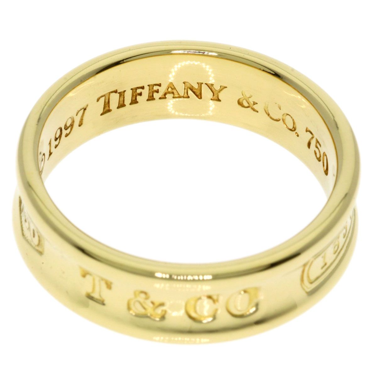 Tiffany & Co Narrow Ring 18k Yellow Gold — view 4