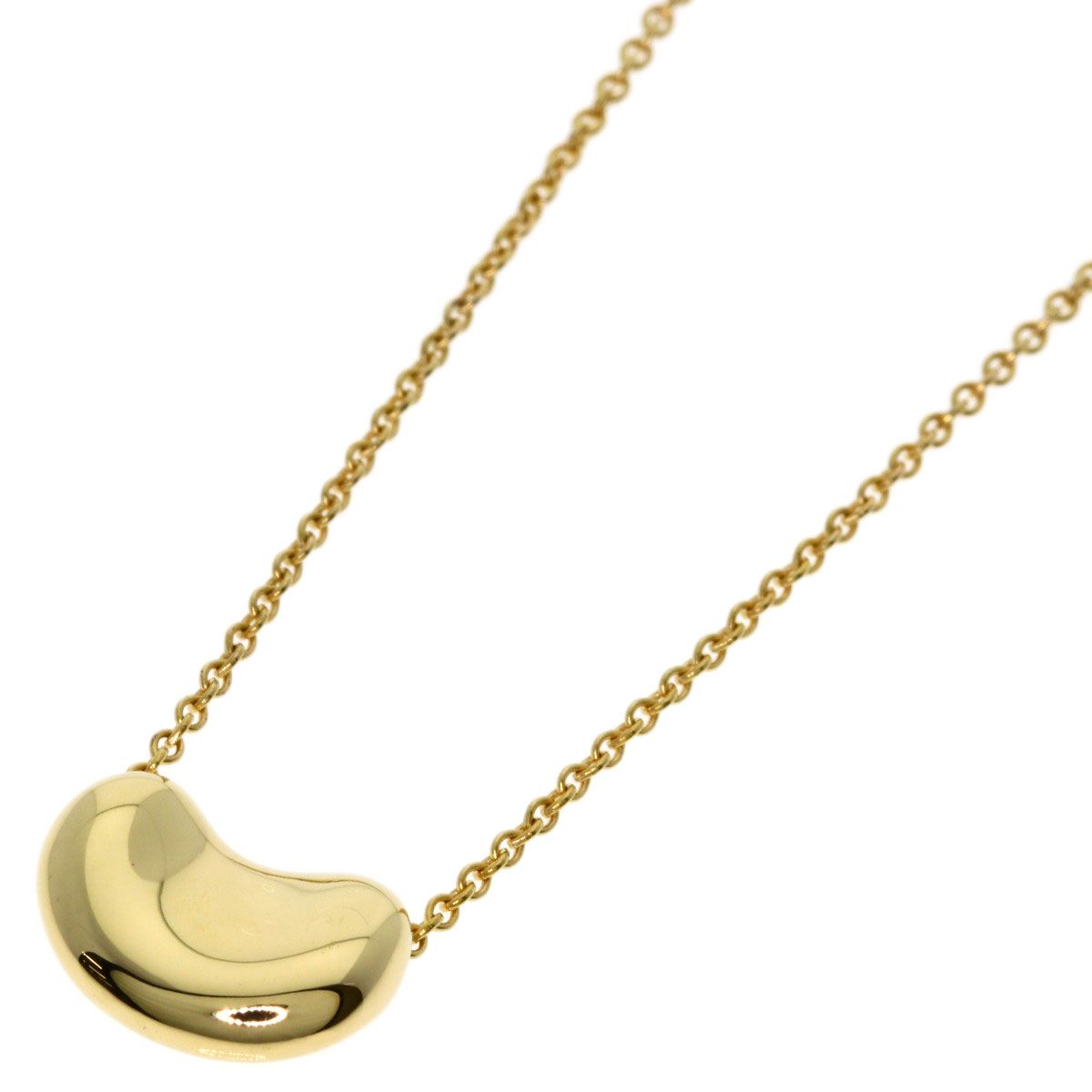 Tiffany & Co Bean Necklace 18k Yellow Gold