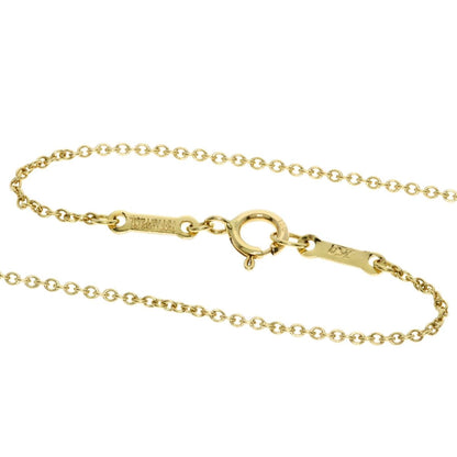 Tiffany & Co Leaf Fin Necklace 18k Yellow Gold — view 3