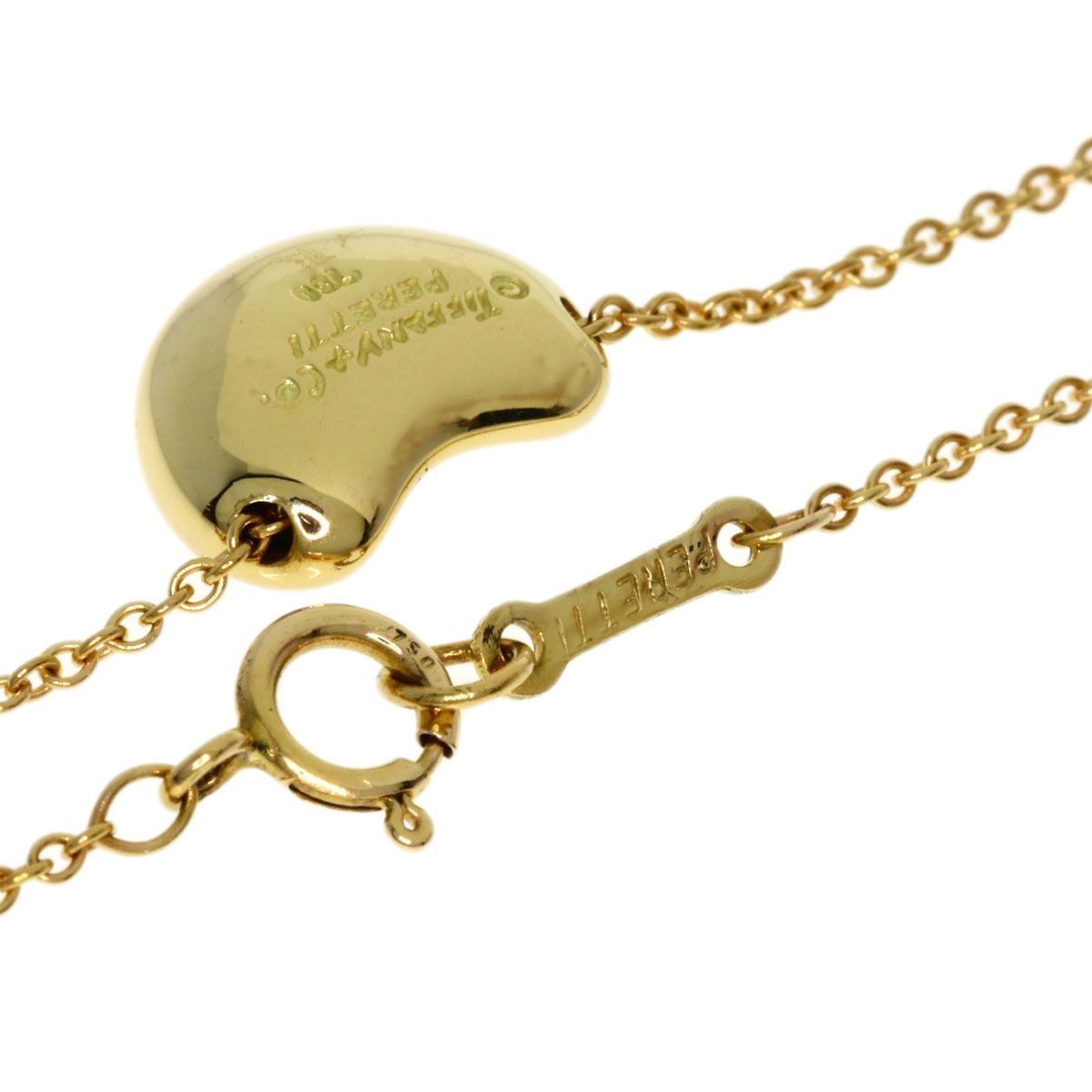 Tiffany & Co Bean Necklace 18k Yellow Gold — view 2