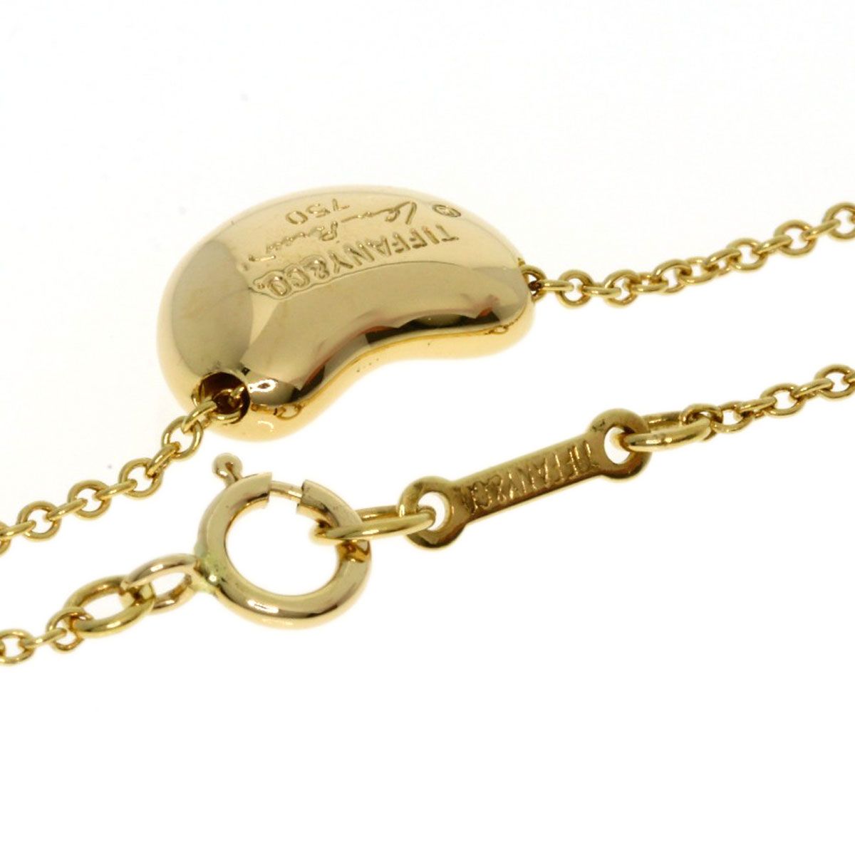Tiffany & Co Bean Necklace 18k Yellow Gold — view 2