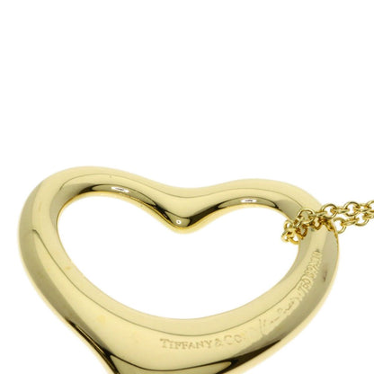 Tiffany & Co Open Heart Necklace 18k Yellow Gold — view 7