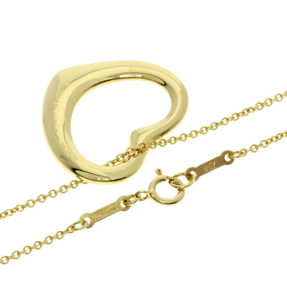 Tiffany & Co Open Heart Necklace 18k Yellow Gold — view 2
