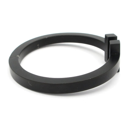 Tiffany & Co Bangle T Square Bracelet Black — view 2